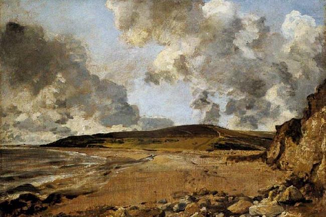 John Constable Weymouth Bay, with Jordan Hill china oil painting image